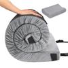 Betterhood Memory Foam Camping Mattress | 75" x 30" x 3" Potable Backpacking Sleeping Pad W/Waterproof Cover & Carry Bag | Roll Up Cot Mattress for Floor, Travel,Camping | Kids, Single or Twin, Gray view 1