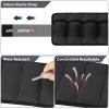 APEXUP 10lbs/Pair Adjustable Ankle Weights for Women and Men, Modularized Leg Weight Straps for Yoga, Walking, Running, Aerobics, Gym (Black) view 3