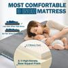 Betterhood Memory Foam Camping Mattress | 75" x 30" x 3" Potable Backpacking Sleeping Pad W/Waterproof Cover & Carry Bag | Roll Up Cot Mattress for Floor, Travel,Camping | Kids, Single or Twin, Gray view 2