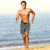 BRISIRA Mens Swim Trunks Swim Shorts Quick Dry 5 inch Inseam Beach Shorts with Compression Liner and Zipper Pocket Grey view 3