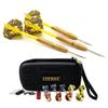 CUESOUL Big Beast 90% 26g Gloden Steel Tip Tungsten Dart Set with Dart Case view 2