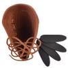 Leather Canvas Shotgun Shell Holder and 8 Round Gun Cartridge Holder Sling for 12 Gauge (Brown - Full Leather) view 2