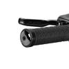 LUORNG 1Pairs Aluminum Alloy Bike Handlebar Bar End Plugs, Road Bicycle Grip, Expanding Adjustable Locking Caps for Mountain Bikes, Handlebars, Electroplating Black view 2
