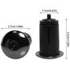 LUORNG 1Pairs Aluminum Alloy Bike Handlebar Bar End Plugs, Road Bicycle Grip, Expanding Adjustable Locking Caps for Mountain Bikes, Handlebars, Electroplating Black view 3