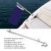 Aramox 40cm Boat Flag Staff Stainless Steel Flag Pole 22.2-25.44mm Installation Width for Ships Yacht view 4