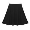 Huimingda Girl's High Waist Flare Skirts Knee Length Full A-line Skater Skirt Black 6 Years view 4