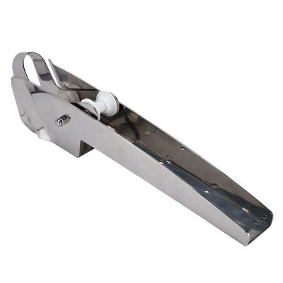 Aramox 24in Boat Bow Anchor Roller Bracket 2244lbs Stainless Steel Hardware Universal for Marine Ship