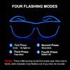 YouRfocus Wireless Led Light up Glasses 2 Pack Glow in The Dark Neon Rave Glasses for Rave Party, EDM, Halloween, Christmas (Green + Pink) view 4
