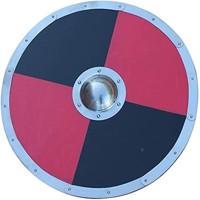 Wooden Handmade Medieval Viking Bjorn Norman Combat 30 inch Shield