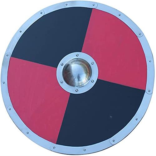 Wooden Handmade Medieval Viking Bjorn Norman Combat 30 inch Shield