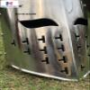 Fully Functional Spangenhelm Steel Helmet (Silver) view 3