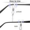 ONESING 4 Pcs Eyeglass Chains for Women Eyeglasses String Holder Glasses Strap Eyewear Chain Glasses Cord Lanyard Green Gift view 3