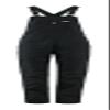 Fjallraven F87030550XL Vardag Dungaree Trousers W Black XL view 1