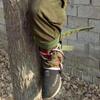 CNCEST Tree Climbing Gears,Tree Climbing Spikes with Adjustable Belt Non-Slip Pedal Tree Climbing Spikes Set Pole Climbing Spikes for Picking Fruit Coconut and Outdoor Climbing US Stock view 4