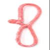 Robship Soft Shackles Anchored Secure and Reliable Looping Solution for Easy Access, Red - 3.0x60x60mm view 1