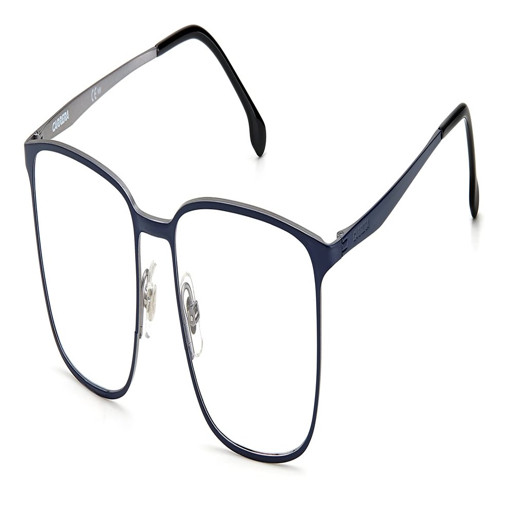 Carrera Prescription Eyewear Frames Blue Mens Metal frame, plastic lens Prescription Eyewear Frames Metal frame, plastic lens
