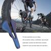 Dilwe Carbon Fiber Saddle, Ultra Light Hollow Saddle Seat Cushion for Mountain Road Bike(Blue) view 4
