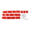 Football Belt Flags, Tag 1 Belt with 3 Flags for Youth Competition Games Practices Training Red view 1