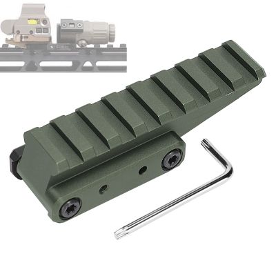 Phoking Optic Riser Mount Picatinny Rail Fast Riser Red Dot Riser for Red Dot Sight Scope Optics
