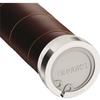 Brooks Slender Leather Grips (100+100 mm) - Antic Brown-New22 Unisex Adult Handle - Silver - Standard view 2