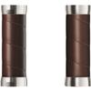 Brooks Slender Leather Grips (100+100 mm) - Antic Brown-New22 Unisex Adult Handle - Silver - Standard view 3