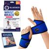 Doctor Developed Wrist Brace - Wrist wrap for Carpal Tunnel Arthritis,Tendonitis, Hand Support - Ideal for Fitness, Weightlifting - Handbook included (Blue, 2 Pack) view 1