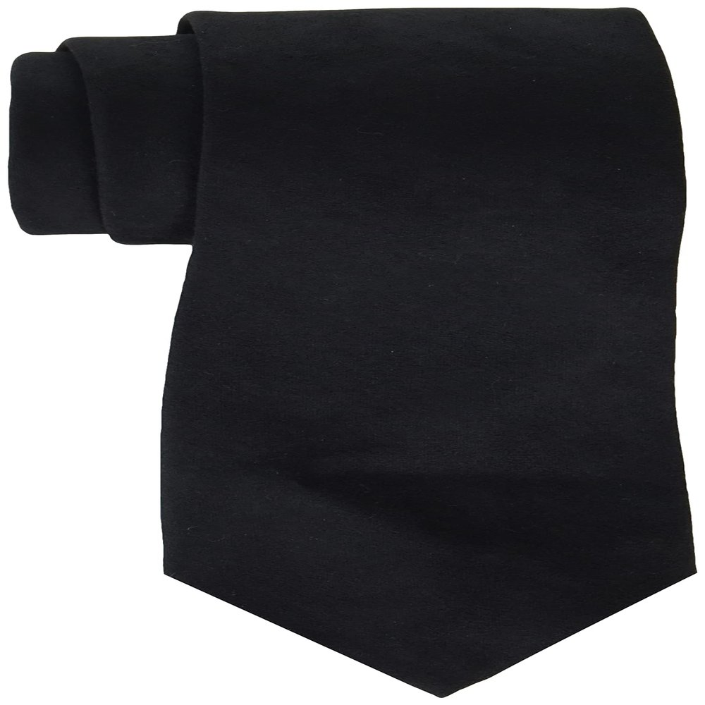 Brooklyn Brothers boys Cotton Print Necktie, Black, 60 US