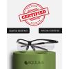 Aqulius Ballistic Protective Eyewear - Lightweight Shooting Range Glasses - Scratch-Resistant Lenses & Eye Protection for Shooting - Unisex Fit & Range Eye Protection - 3-Pack, Black/Clear view 4