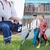 STEP2GOLD Ta-Da Chair Series 2- Portable Walking Stick, Cane with Seat, Foldable Chair, Hiking Stick, for Camping, Hiking, Lightweight Aluminum, Easy Carry, Anti-Slip (36.2"/Black) view 2