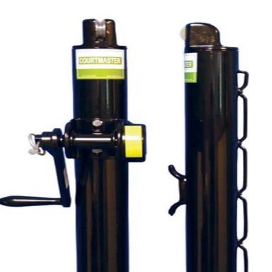 BuyBocceBalls Listing for Har-Tru - Pickleball Court Accessories - COURTMASTER Pickleball/Paddle Post - Black (102-3441)