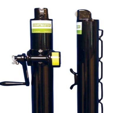 BuyBocceBalls Listing for Har-Tru - Pickleball Court Accessories - COURTMASTER Pickleball/Paddle Post - Black (102-3441)