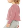 Bestisun Workout Tops Long Sleeve Yoga Shirts Open Back Running Exercise Clothes for Women Pink XL view 4