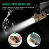 Gmconn 1200 Lumens Rail Mounted Compact Pistol Light LED Strobe Tactical Gun Flashlight Weaponlight for Picatinny MIL-STD-1913 and Glock Pistol Weapon Light with 2 x CR123A Lithium Batteries view 3