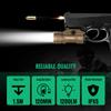 Gmconn 1200 Lumens Rail Mounted Compact Pistol Light LED Strobe Tactical Gun Flashlight Weaponlight for Picatinny MIL-STD-1913 and Glock Pistol Weapon Light with 2 x CR123A Lithium Batteries view 4
