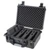 Eylar Tactical Hard Gun Case Water & Shock Proof with Custom Made Foam 16 inch 13 inch 6.87 inch (Black) view 4