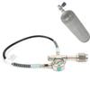 SPYMINNPOO Stainless Steel 347 Hex Valve, Outdoor PCP SCBA Fill Station Charging Adapter Air Refill Charging Adapter Connector view 3