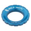 Wolf Tooth Centerlock Rotor Lockring Blue view 1