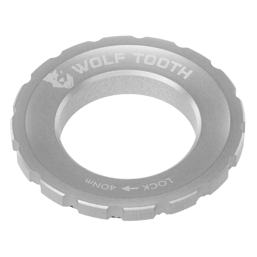 Wolf Tooth Centerlock Rotor Lockring Silver