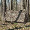 HYOUT Camo Netting Bulk Roll Camouflage Net Ghillie Hunting Blind Camping Sunshade, Military Army Party Decoration, Tree Camo 5x32.8ft view 2