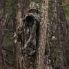 HYOUT Camo Netting Bulk Roll Camouflage Net Ghillie Hunting Blind Camping Sunshade, Military Army Party Decoration, Tree Camo 5x32.8ft view 3