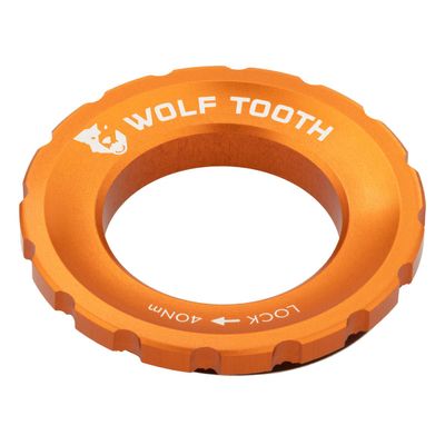 Wolf Tooth Centerlock Rotor Lockring Orange