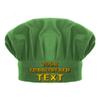 TopTie Custom Embroidered Chef Hat for Kid & Adult, Cotton Adjustable Kitchen Cooking & Baking Cap-Kelly Green-L