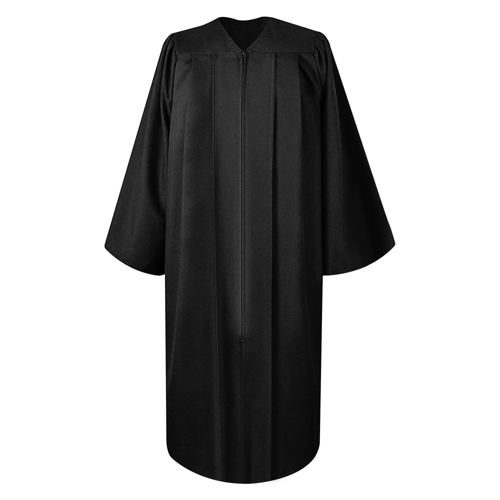 Herrenbek Unisex Graduation Gown for College&High School,Choir Robe for Church,Judge Robe Costume