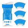 Moodooy Disposable Emergency Urinal Bag, 24 Pack Portable Camping Pee Bags, Travel Pee Bags, Traffic Jam Portable Urine Bag, Vomit Bags, for Men Women Kids Children Patient (8 Pack (Blue)) view 1