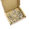 Pro Bamboo Kitchen 36pcs Mountain Bike Spoke Cap 12mm Spoke Nipples Silver Wheel Spoke Nipples Decor for 14G Mountain Road Bicycles view 1