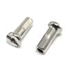 Pro Bamboo Kitchen 36pcs Mountain Bike Spoke Cap 12mm Spoke Nipples Silver Wheel Spoke Nipples Decor for 14G Mountain Road Bicycles view 3