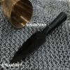 ARTIZANSTORE Hand Forged Viking Spear Head | Authentic Iron Spearhead for Collectors | 12'' Black Antique | Ideal for Reenactment view 2