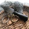 ARTIZANSTORE Hand Forged Viking Spear Head | Authentic Iron Spearhead for Collectors | 12'' Black Antique | Ideal for Reenactment view 3