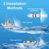 HUSUKU SOOP3 Plus (2.0) 84LED 180 Marine Led Lights Underwater Boat Light Upgraded Waterproof Stainless Steel High Luminance Unique Design (Blue) 1 PCS view 4