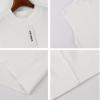 Amarmia Women's Mock Neck Knit Sweater Vest Sleeveless Casual Trendy Summer Ribbed Pullover Tank Tops White view 4